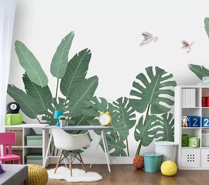 溫馨的兒童房壁紙，生活處處是樂(lè)趣！